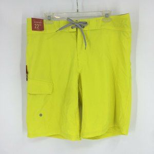 Mossimo Supply Co. Men's Board Swim Shorts Yellow